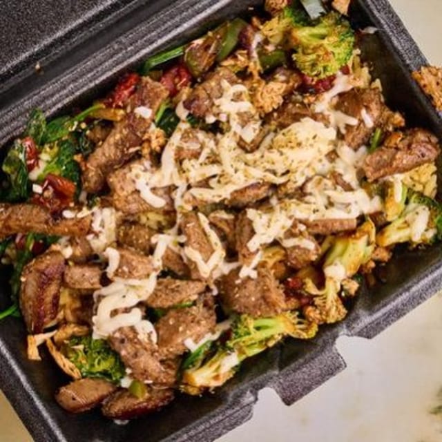 Lamb Over Rice.