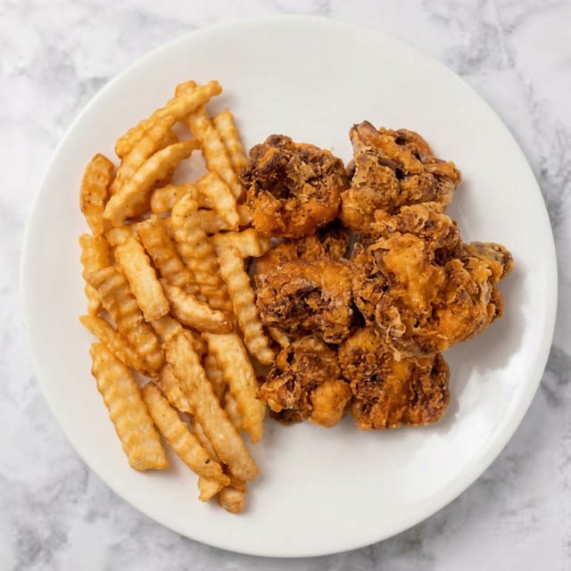 Cauliflower Wing Combo.