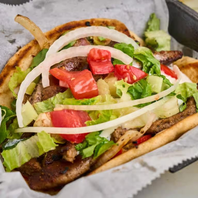 Gyro & Fries Special Combo.