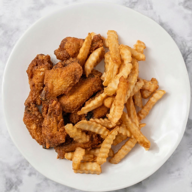 10 Pieces & Fries Combo.