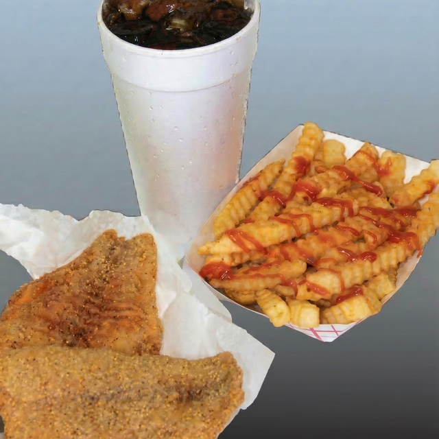 2 Pieces Fish & Fries Combo.
